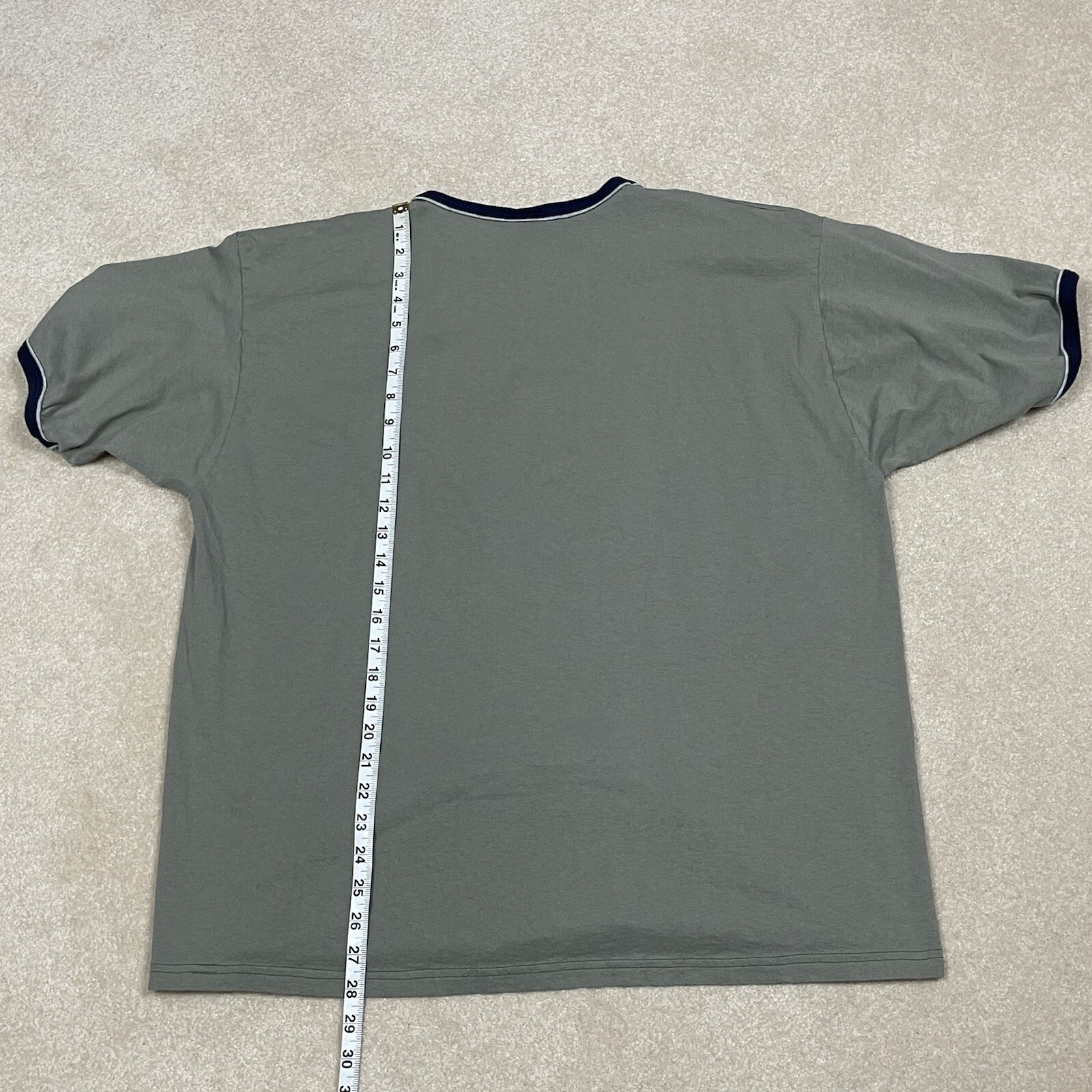 VTG 90s Basic Editions Ringer Tee Gatlinburg TN G… - image 7