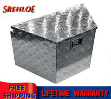 36x19x18 Aluminum Tongue Tool Box Trailer Truck Tool Box Underbody Toolbox