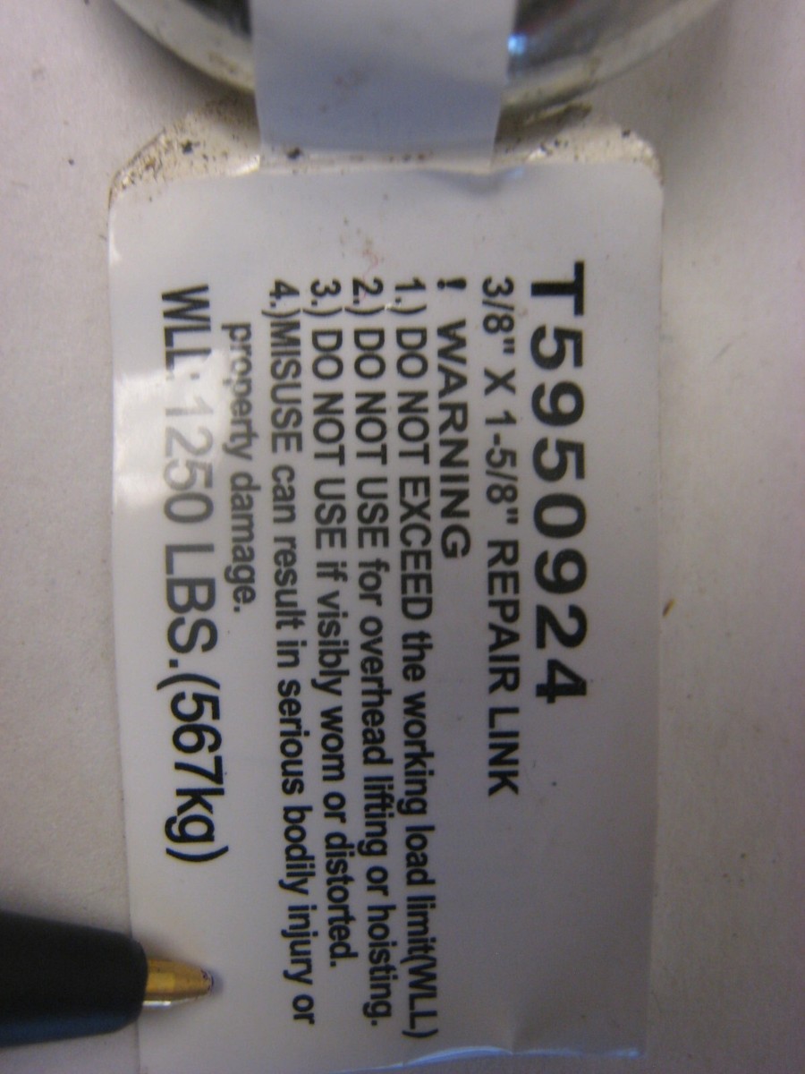 2 Campbell 3/8 In. x 1-5/8 In. Zinc-Plated Low-Carbon Steel Repair