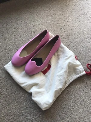 camper pink shoes