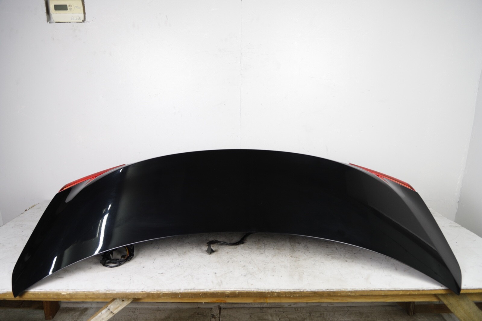 17-20 Maserati Ghibli SQ4 M157 Rear COMPLETE Trunk Tailgate W/ Camera Nero Black