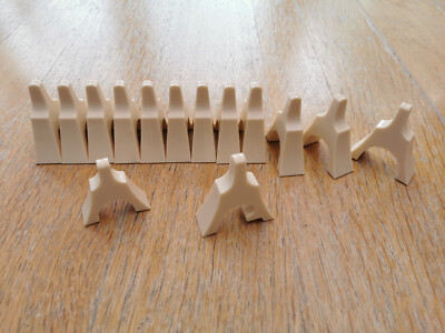 Koto Bashira 14 weiße Kunststoffbrücken für Koto (japanische Harfe / Zither)