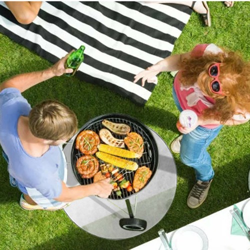 Protective Fireproof Deck Cloth Fire Pit Mat Under The Grill Patio Barbecue AU - Picture 6 of 17