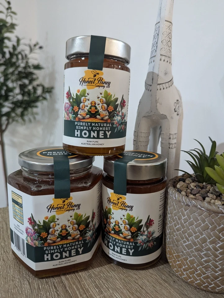 Organic Raw Australian Piliga Honey Direct From The Beekeeper 1 kG FREE SHIPPING - Image 3 of 3