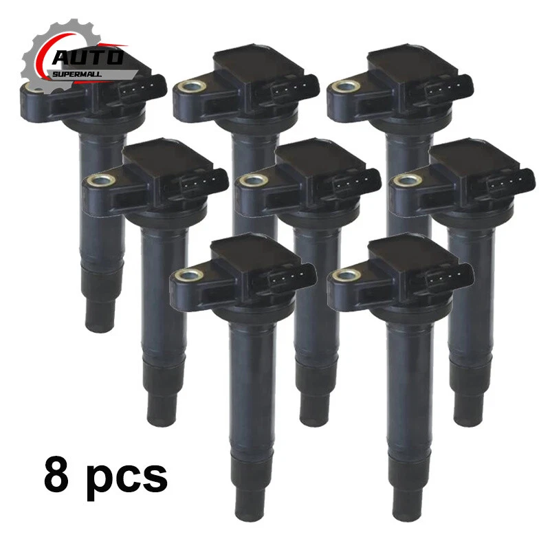 8x Ignition Coil Fit For Toyota Tundra 4.7L Replace 90919-02230 90080-19027 US Foto 2 de 4