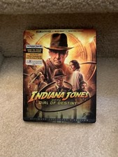 Indiana Jones The Dial Of Destiny 4K Ultra HD Blu-ray Digital Slip NEW SEALED