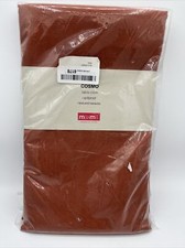 maxmill Cosmo Rust 60x60 Square Textured Tablecloth Spillproof New Free Ship