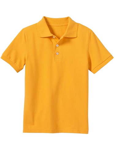 Boys School Uniform Short Sleeve Pique Polo Shirts Summer Colors (XS-2XL) - Picture 6 of 13