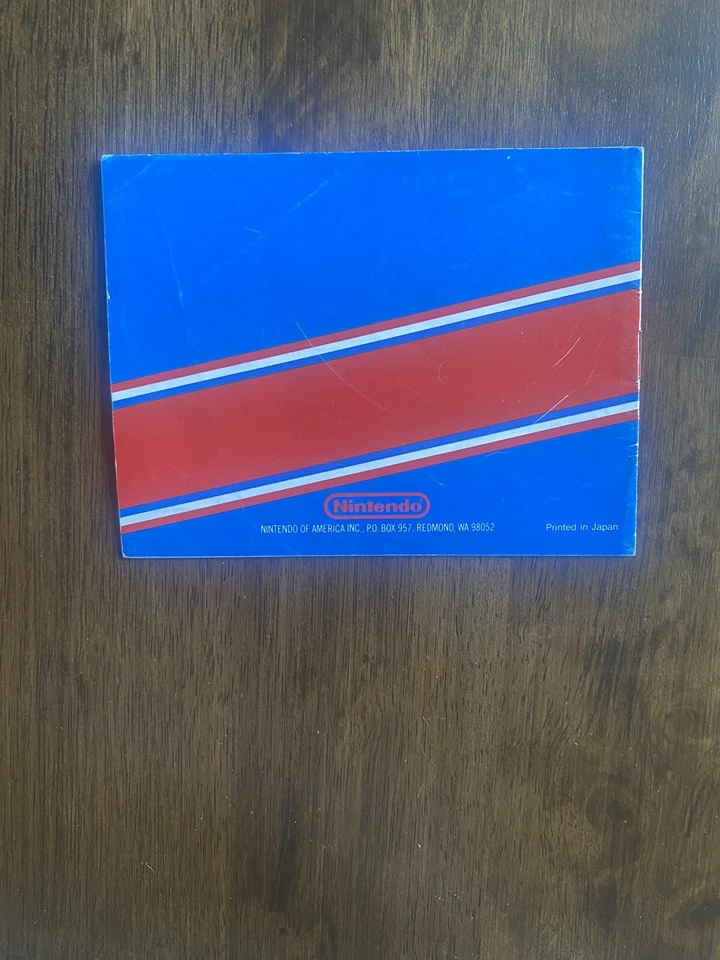 Ice Hockey Nintendo NES Instruction Manual Booklet ONLY - Image 2 of 2