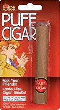 FAKE PUFF SMOKING CIGAR BLOWS SMOKE FANCY DRESS GANGSTER STAGE PROP PIMP MEXICAN
