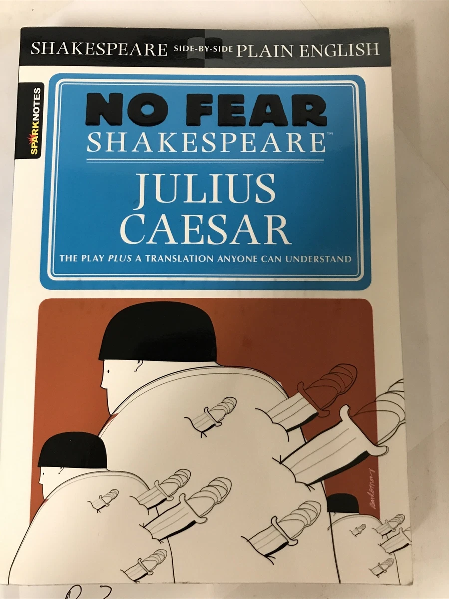 Julius Caesar (No Fear Shakespeare) - Paperback By SparkNotes - | eBay