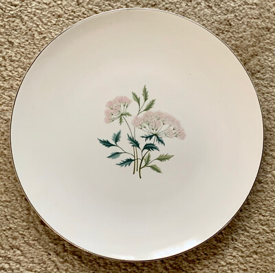 Vintage LIFETIME CHINA COMPANY Vitreous 10'' Dinner Plates MING Pattern Set of 2