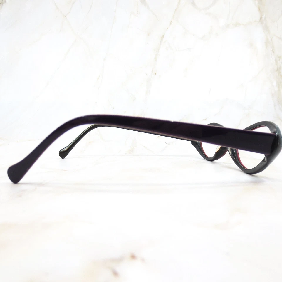 Marco de gafas Lucky Brand Winnie unisex violeta fucsia borde completo ovalado 53-16 Foto 3 de 4