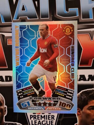 Match Attax 11/12 100 Club Wayne Rooney - Picture 1 of 2