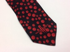 NEW! NBA Basketball Men's Tie 100% Silk Made in the USA Red Black 2004 Rockets