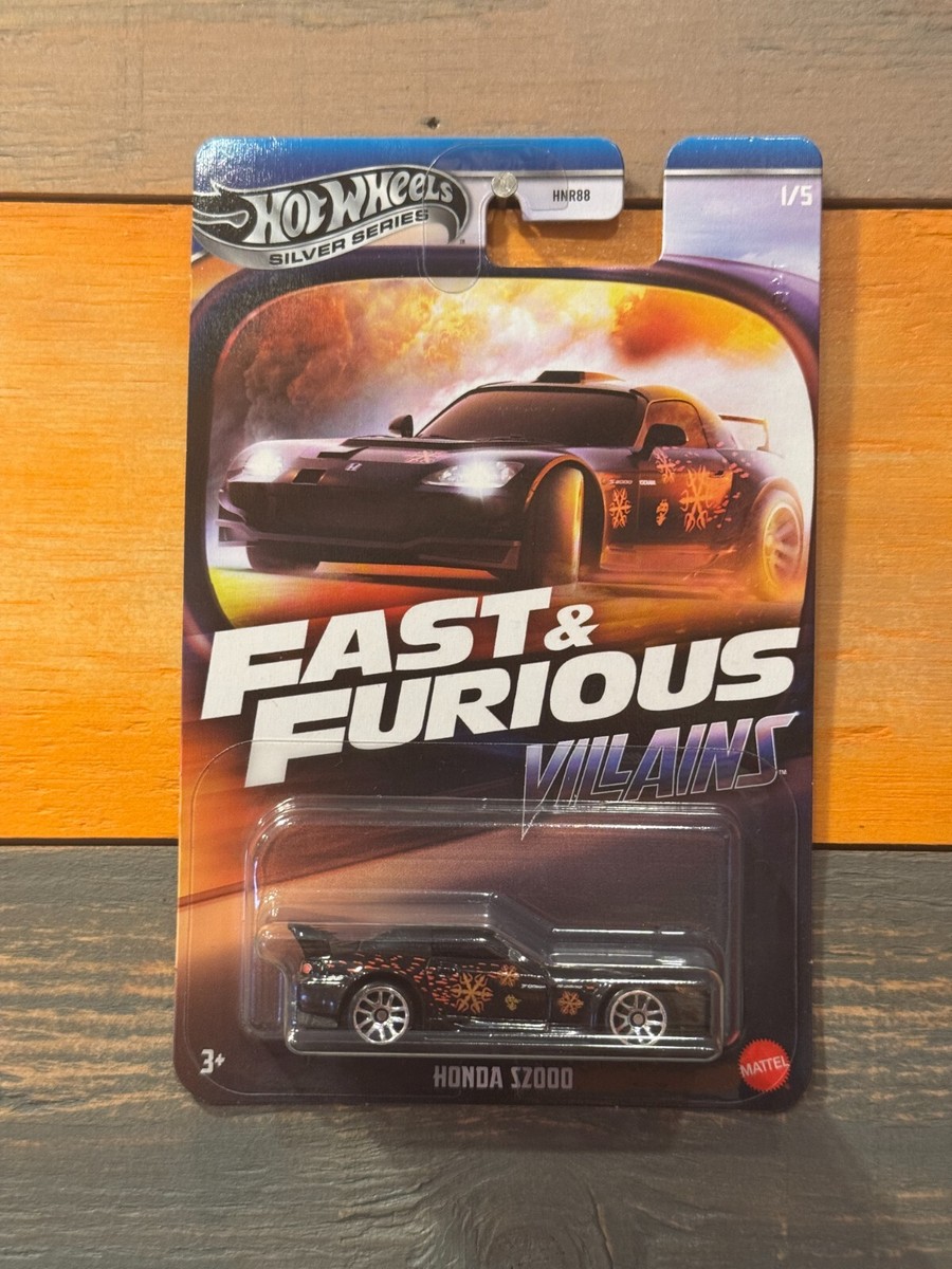 Hot Wheels Fast & Furious Villains Full set Of 5 Walmart DeLorean