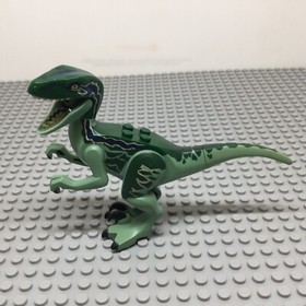 LEGO Jurassic World Raptor07 Raptor Dinosaur Velociraptor Blue Minifigure 75917