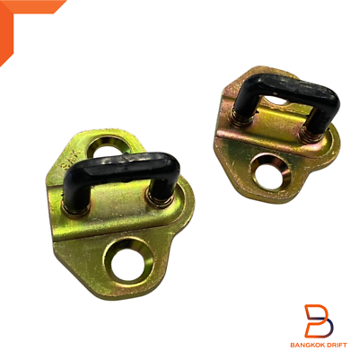 New Front Door Latch Striker Pair for Nissan 720 D21 Pathfinder