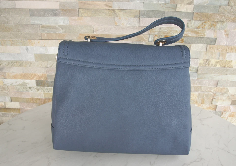 Bolso de mano Liu-Jo correa para el hombro azul nuevo antiguo PVP 159 € Foto 2 de 4