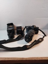 Minolta Maxxum 7000 AF 35mm Film Camera And Acc. AF 70-210 Tested