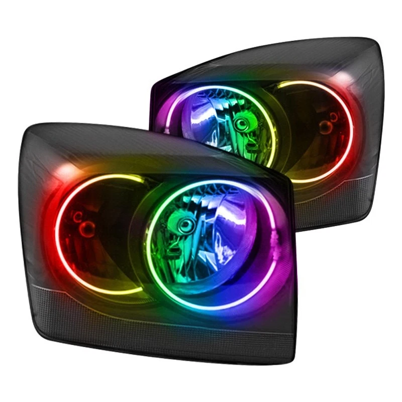 For Dodge Dakota 2005-2007 ORACLE ColorSHIFT® Halo Light Kit 3998-333 Foto 3 de 4