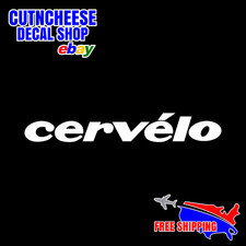 Cervelo, Cycling Decals - Custom Cut Vinyl Stickers