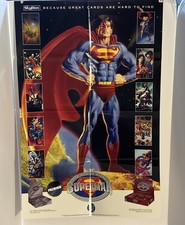 Superman Platinum Premium Collectors 1994 Skybox Promo Poster 32" x 21"