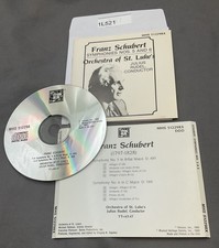 Symphonies Nos. 5 And 6 by Franz Schubert, Orchestra CD, 1989 No Case 1L521