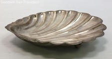 Vintage 13.15 oz Gorham Sterling Silver Scalloped Shell Trinket Candy Dish 1947