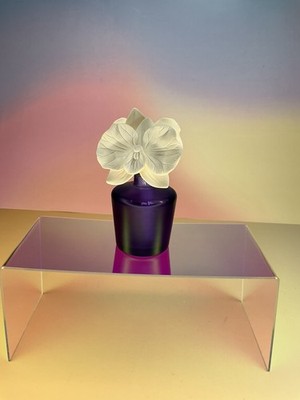 Pre-owned Chando Shanghai Mini Amethyst Porcelain & Glass Fragrance Diffuser
