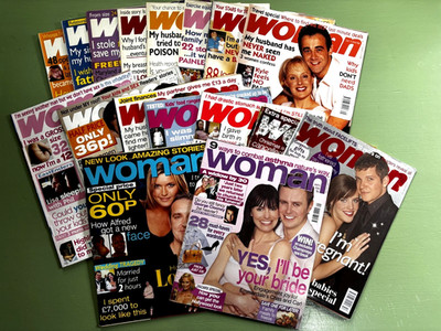 WOMAN magazine collection 1999-2004 EastEnders Coronation Street Emmerdale