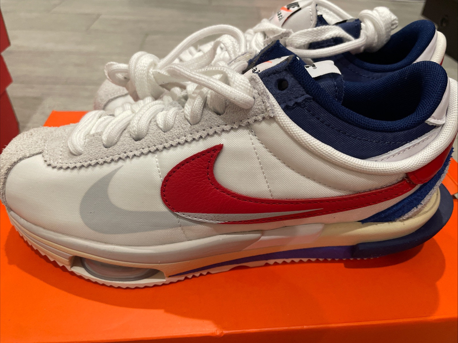 SACAI X NIKE Taglia 5 5 Nike sacai x Zoom Cortez SP DQ0581 100