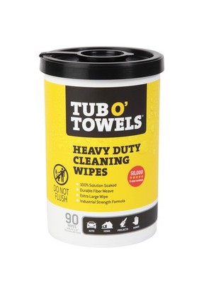 TW90 Heavy-Duty 10'' x 12'' Size Multi-Surface Cleaning Wipes, (10'' x 12'' wipes...