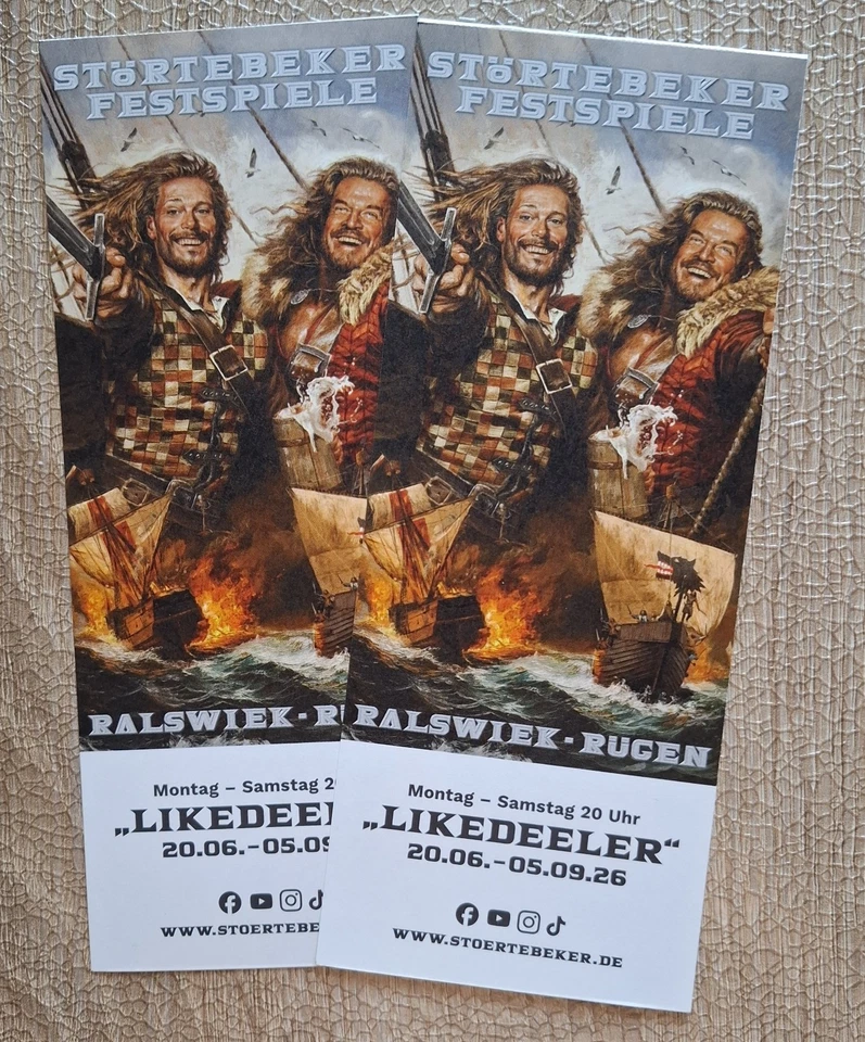 Störtebeker Festspiele Karten 20 August Reihe 1