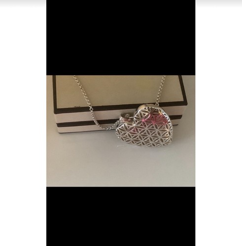 Links Of London Large Maze Heart Pendant Necklace 80cm. Rare - Picture 3 of 5