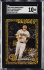 2024 TOPPS CHROME GOLD MINI-DIAMOND REFRACTOR JACKSON MERRILL /50 ROOKIE SGC 10