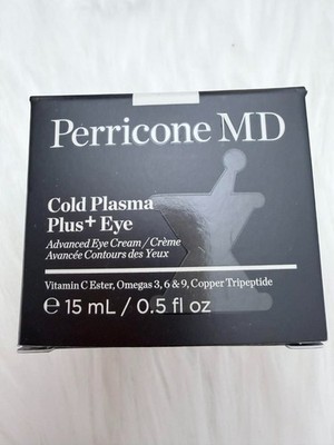 Perricone MD Cold Plasma Plus+ Eye Cream 15ml Vitamin C Ester Omega 3, 6 & 9