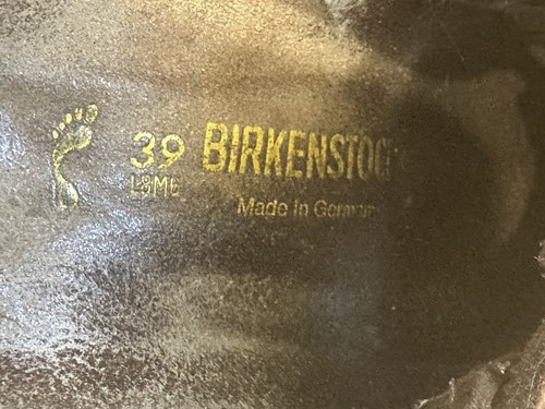 Zoccoli donna Birkenstock Boston scamosciati taglia 8/39 HOBO hippie - Foto 6 di 7
