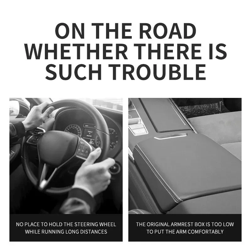 Car Armrest Cushion Cover for Mazda Center Console Box Pad Protector Mat - Image 4 of 4