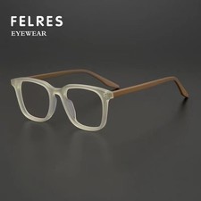 140mm Frame Anti Blue Light Reading Glasse Men Women Square Presbyopic Readers