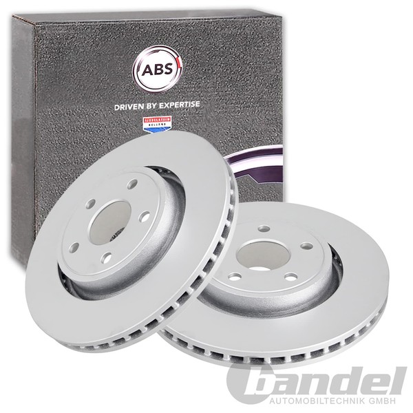 2X A.B.S. Bremsscheiben 350Mm Vorne Passend FüR Jeep Grand-image