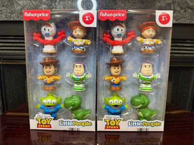 #ad Fisher Price Little People Disney Pixar Toy Story 6 Piece Figure Set for Toddler $34.50