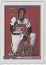 1991 Bowman Rod Carew #5 HOF 05v0