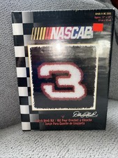 1999 Sealed Caron Latch Hook Kit 3 Nascar Dale Earnhardt 13x13 NEW NEW NEW WOW