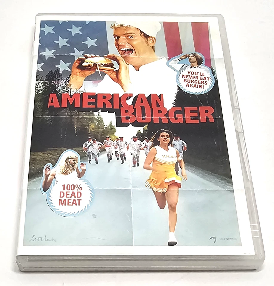 American Burger DVD 2014 Fredrik Hiller Near Mint Disc Ultra RARE Slasher Horror - Image 2 of 4