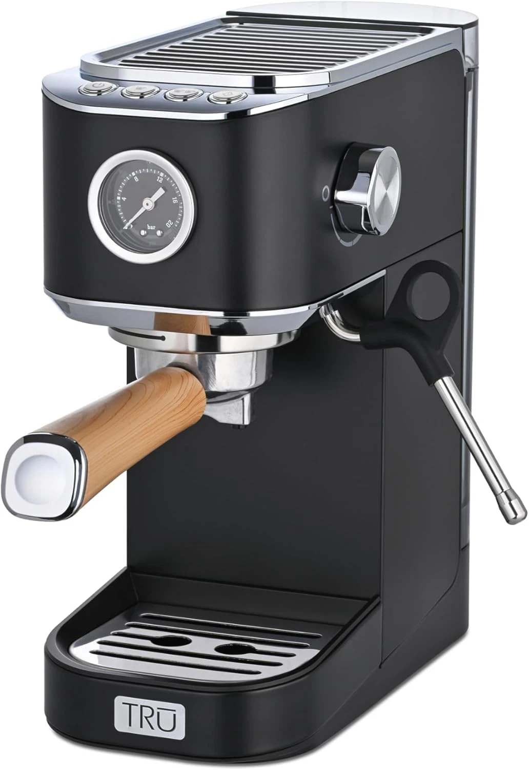 Slim Profile 19 Bar Espresso Machine - Compact & Powerful Brewing Solution