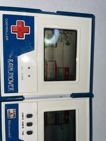 Vintage Nintendo LP- 57 RAIN SHOWER Game & Watch Multi Screen Handheld