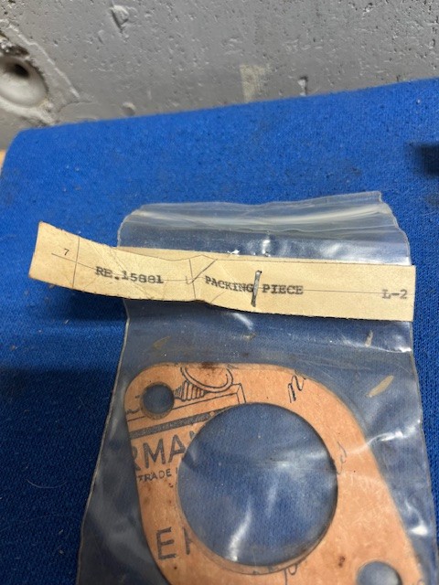 Rolls Royce "Silver Dawn" NOS Exhaust and Exhaust Manifold Gaskets