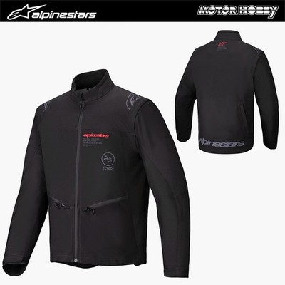 ALPINESTARS LITE HARD SOFTSHELL OFFROAD JACKE SCHWARZ