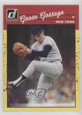 2023 Panini Donruss Retro 1990 Yellow Rich Gossage Goose Gossage #286 HOF 15vw